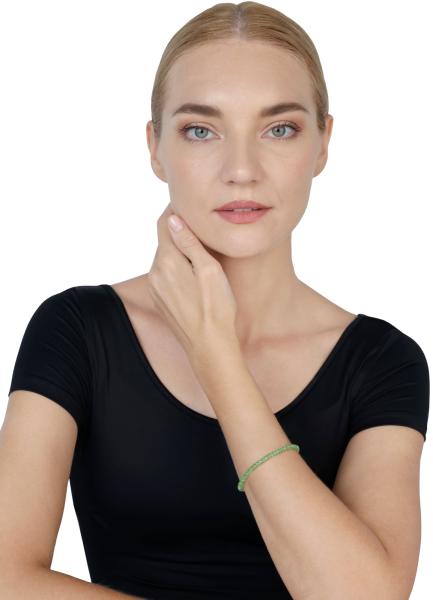 Grün - Petit Glamour d'Afrique Armband von Konplott